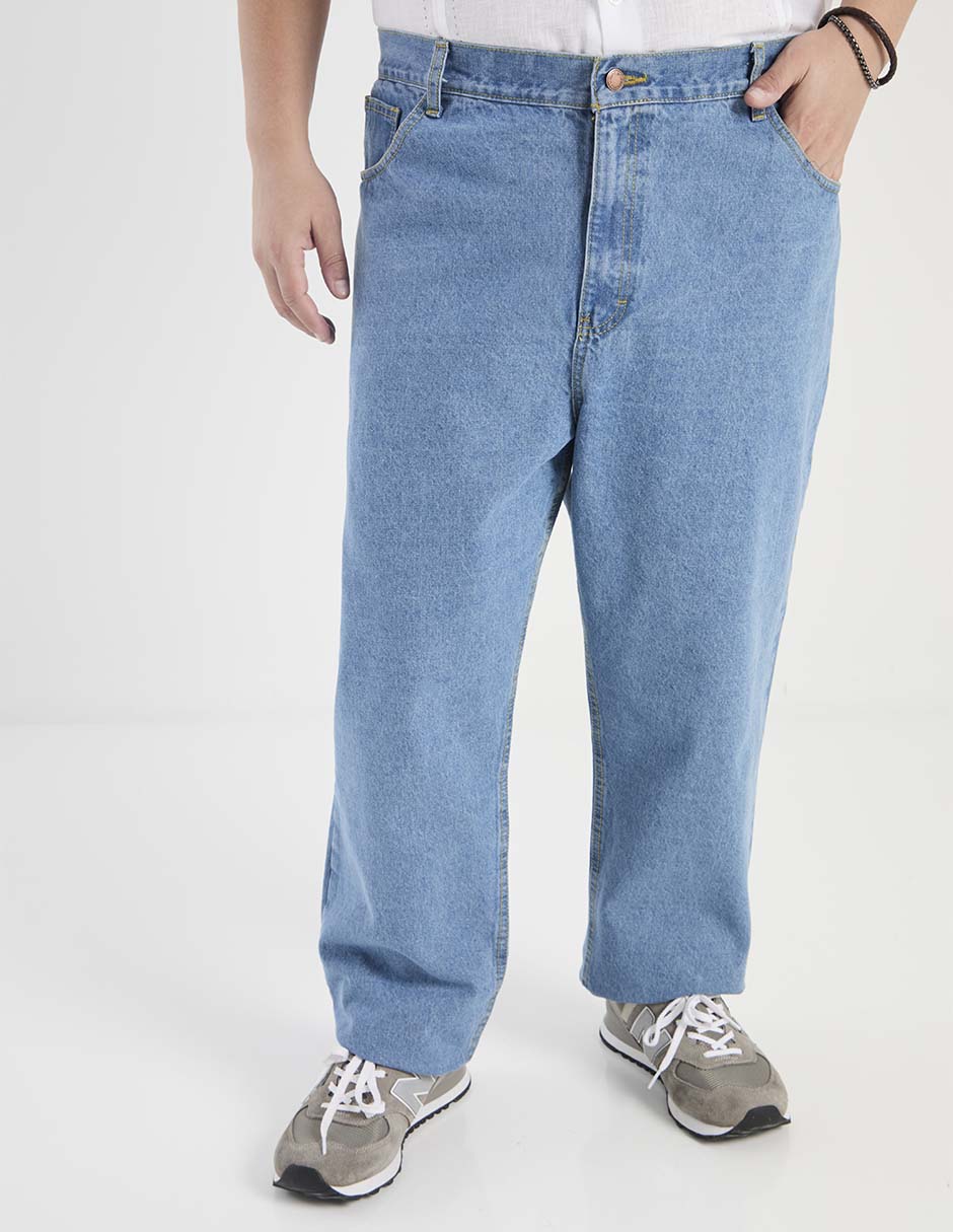 Jeans straight Weekend Plus lavado claro para hombre