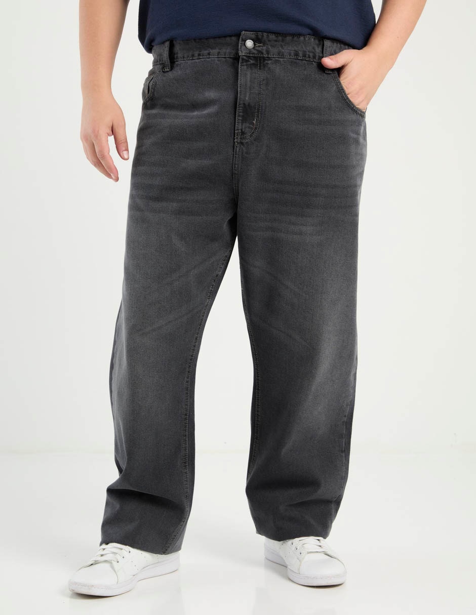 Jeans straight Weekend Plus deslavado para hombre