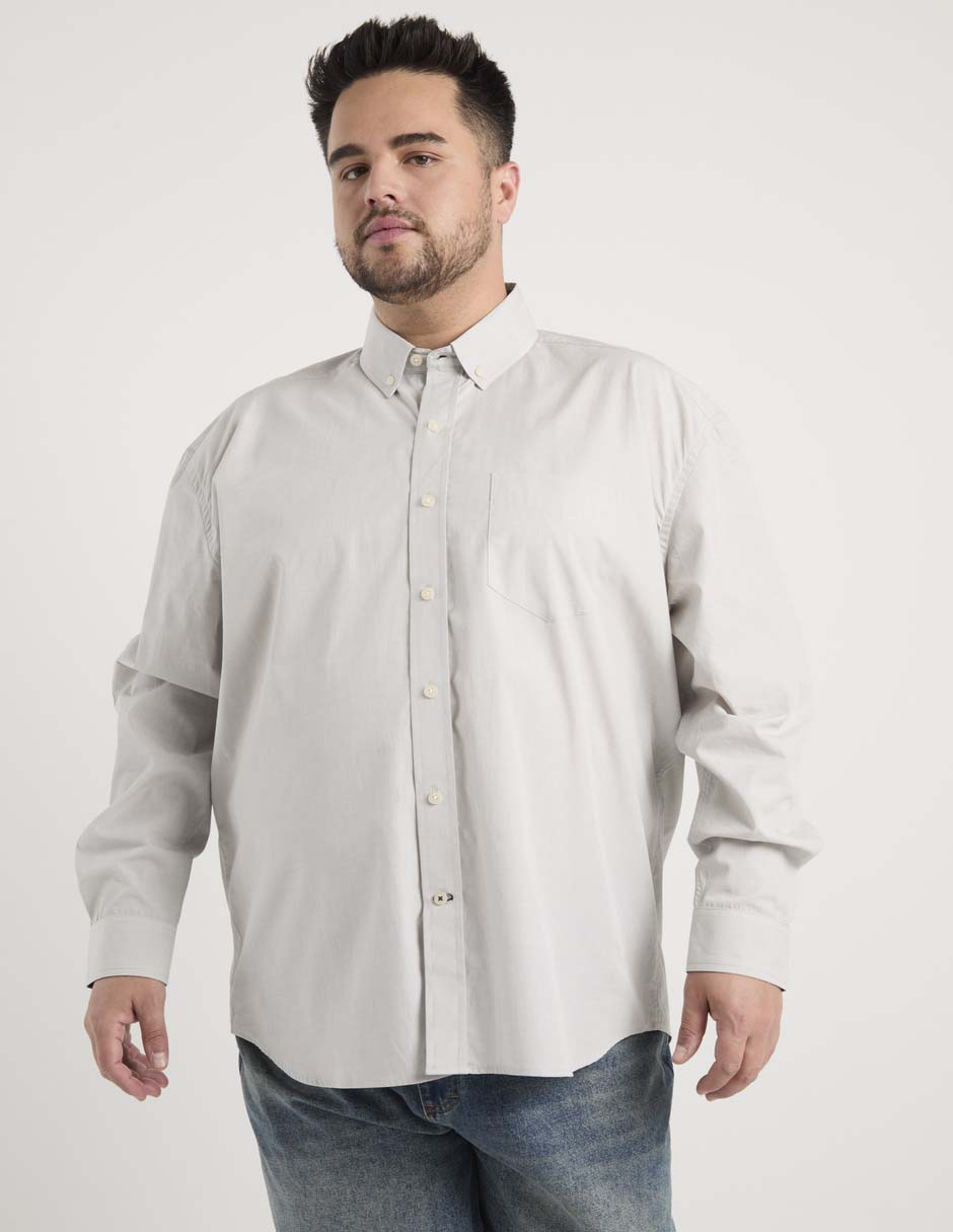 Camisa casual manga larga para hombre Camisa casual manga larga para hombre