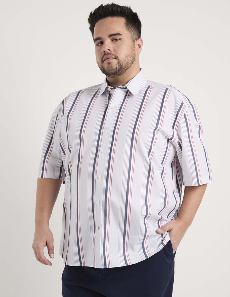 Camisa casual manga al codo para hombre Camisa casual manga al codo para hombre