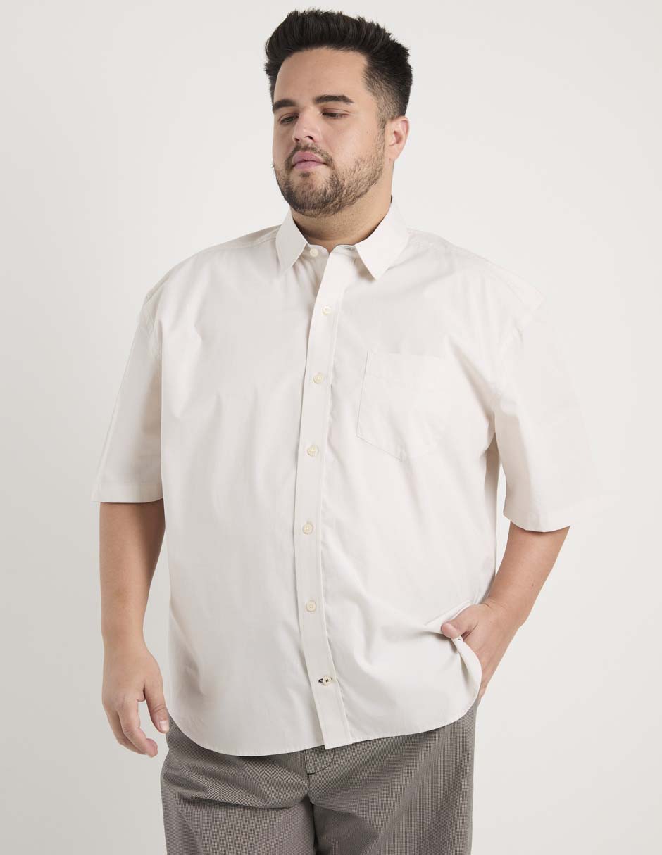 Camisa casual manga al codo para hombre Camisa casual manga al codo para hombre
