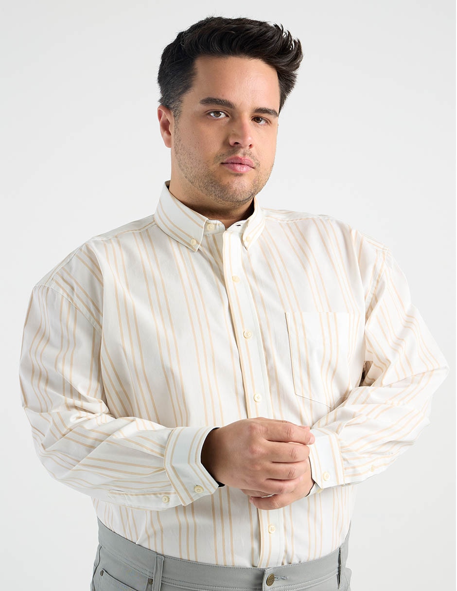 Camisa casual manga larga para hombre Camisa casual manga larga para hombre