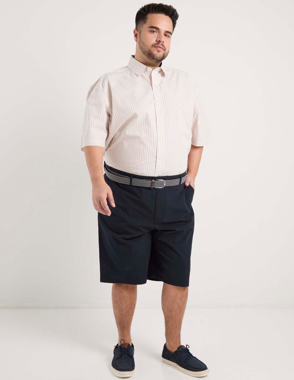 Camisa casual manga al codo para hombre 2