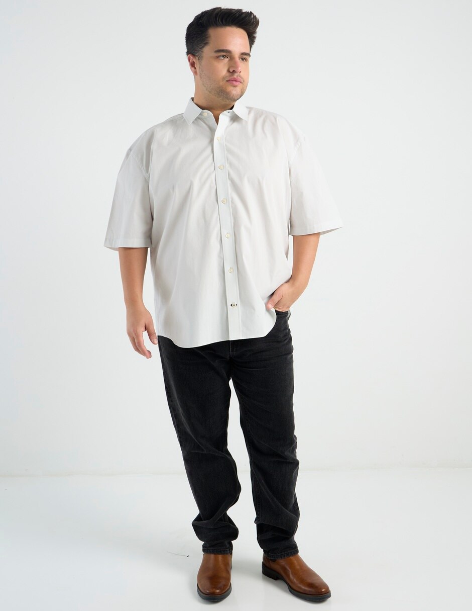 Camisa casual manga corta para hombre 3