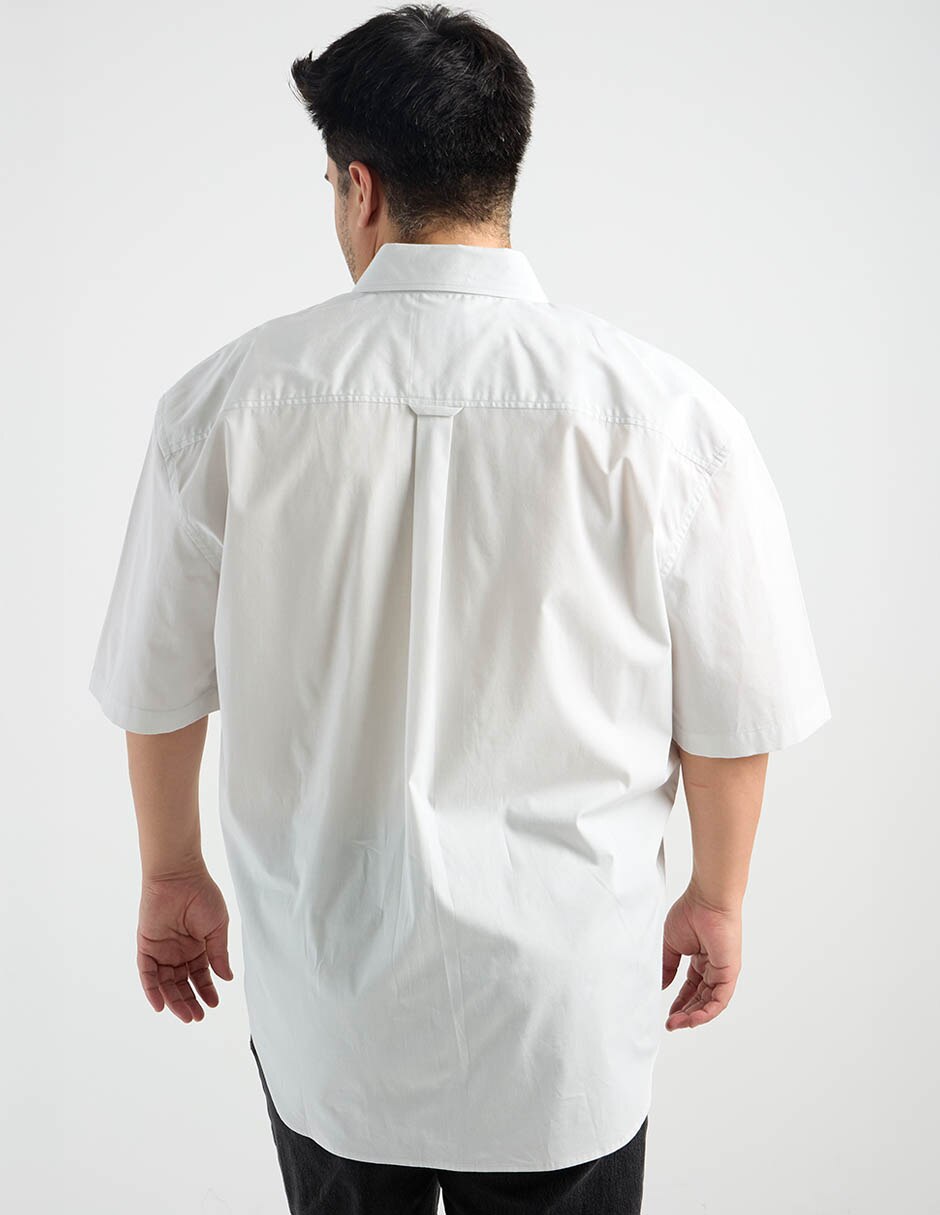 Camisa casual manga corta para hombre 6
