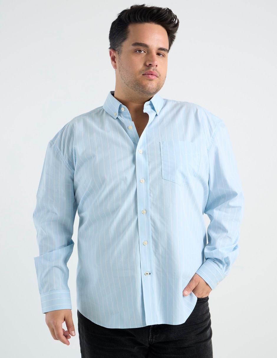 Camisa casual manga larga para hombre Camisa casual manga larga para hombre
