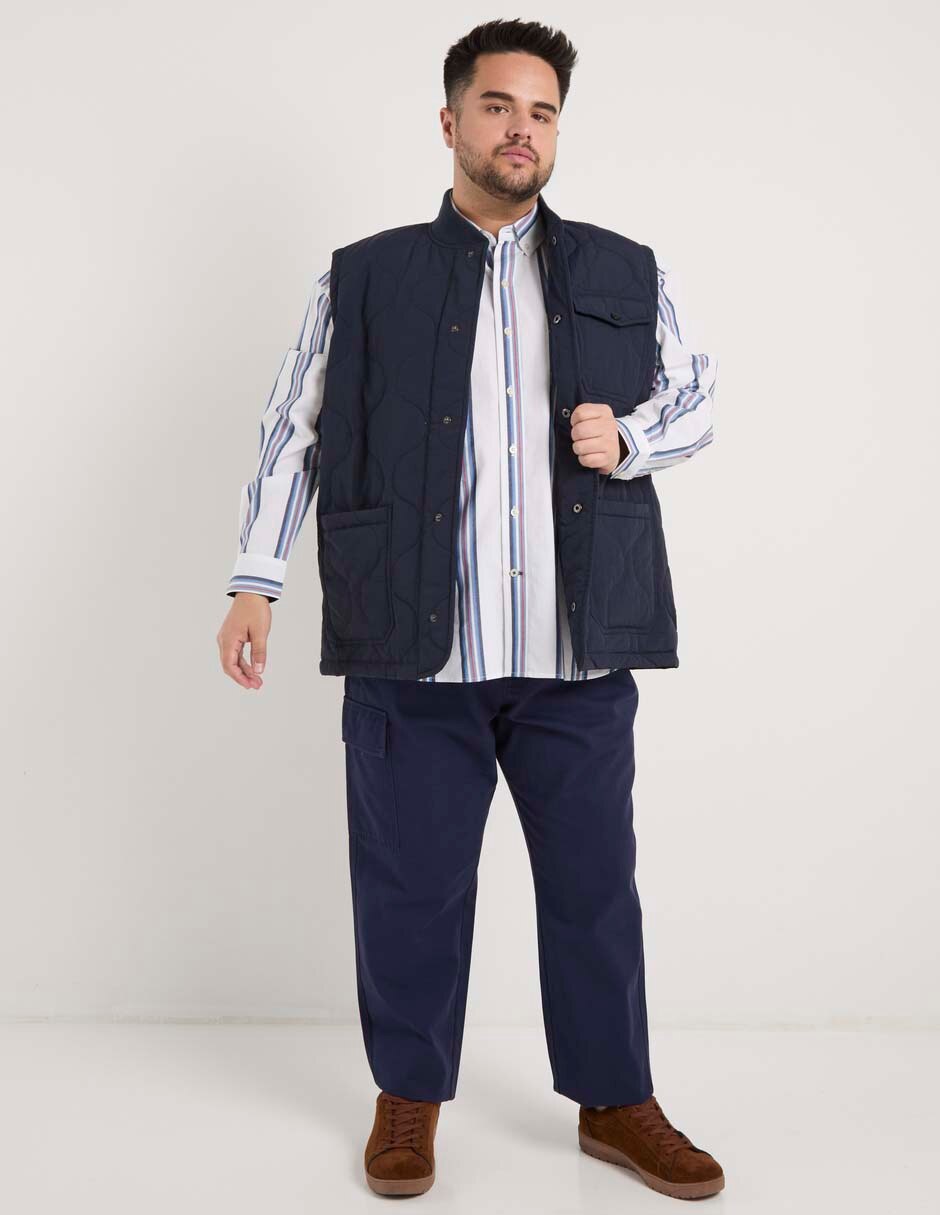 Camisa casual manga larga para hombre 3