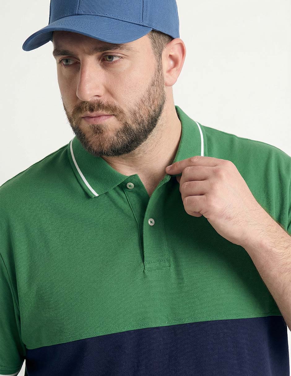 Playera tipo polo Weekend Plus para hombre