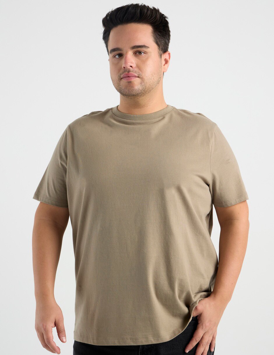Playera cuello redondo para hombre 2