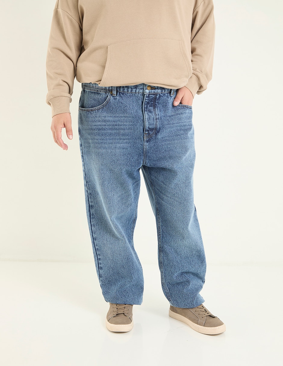 Jeans straight deslavado para hombre Jeans straight deslavado para hombre