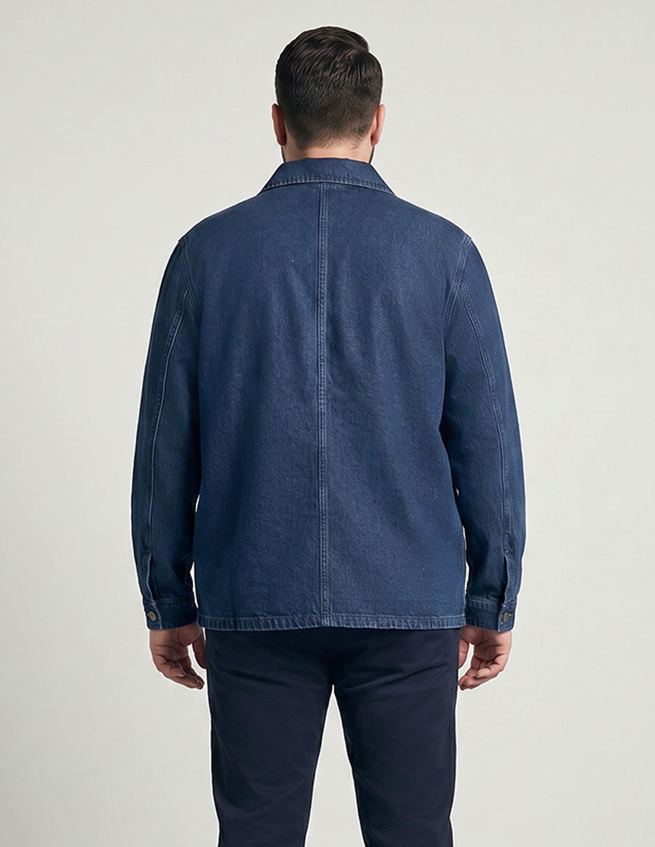 Camisa semiformal manga larga para hombre 3