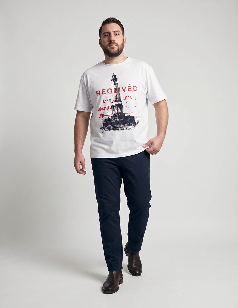 Playera cuello redondo para hombre 3