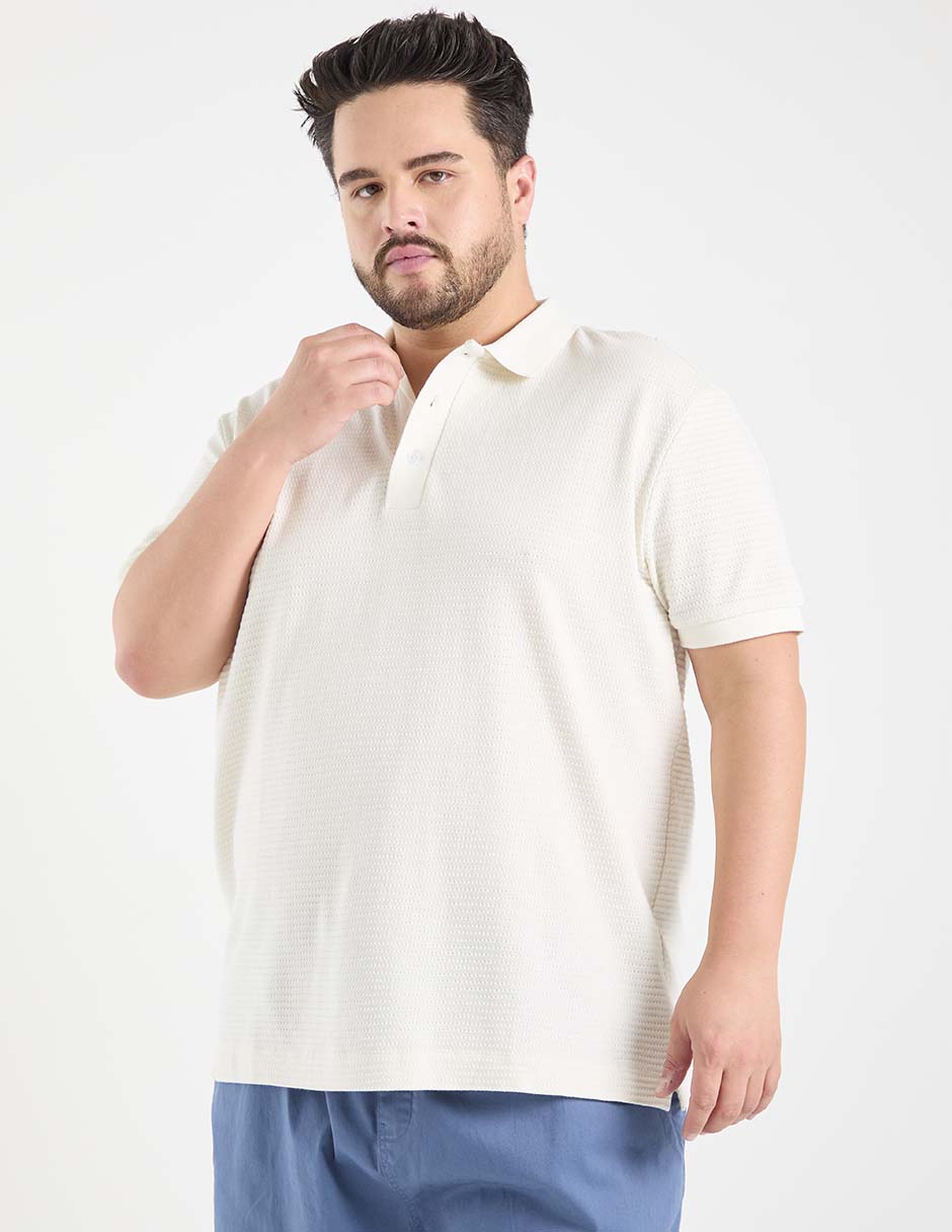 Playera tipo polo para hombre