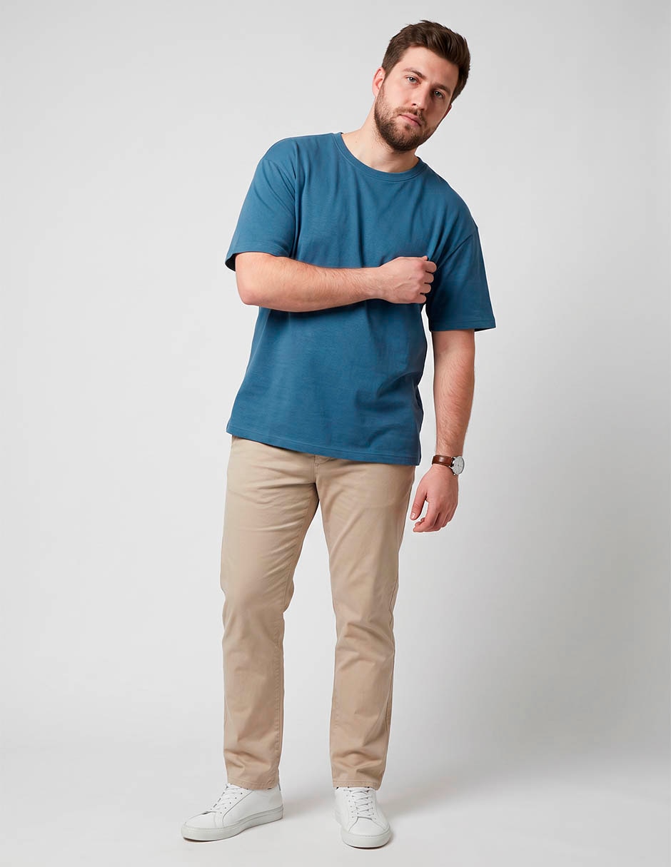 Playera cuello redondo para hombre
