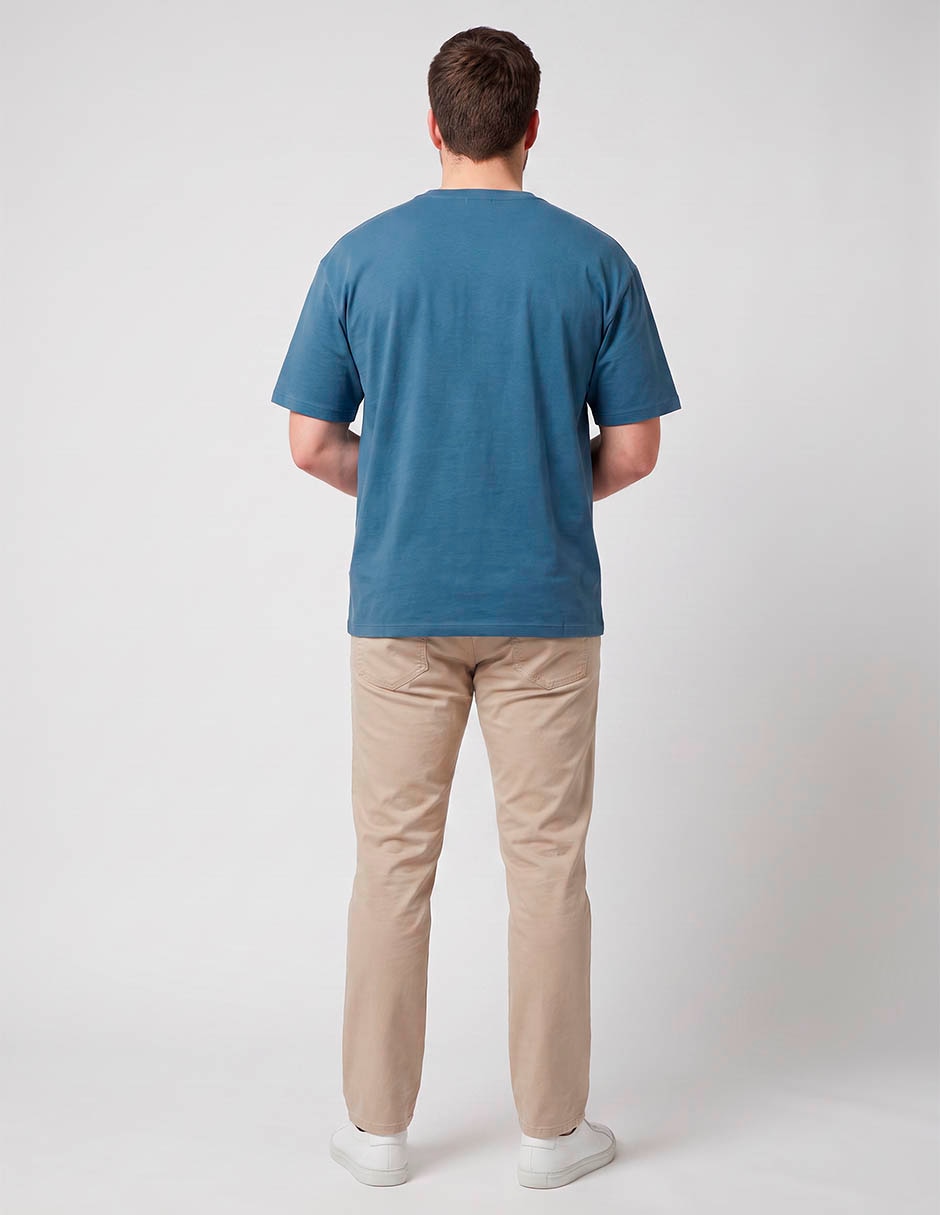 Playera cuello redondo para hombre 2