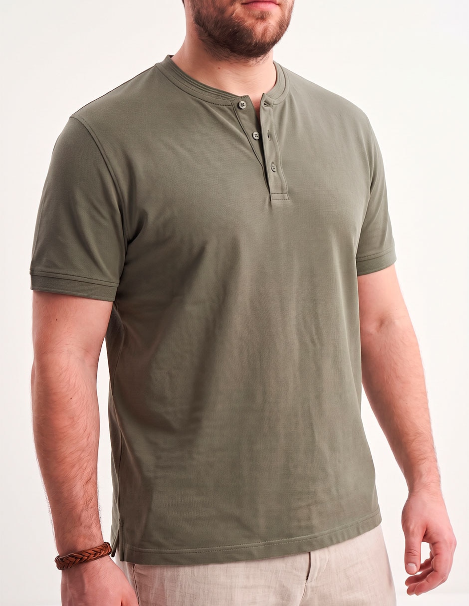 Playera cuello redondo para hombre 4