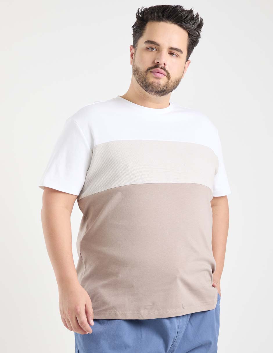 Playera cuello redondo para hombre 2