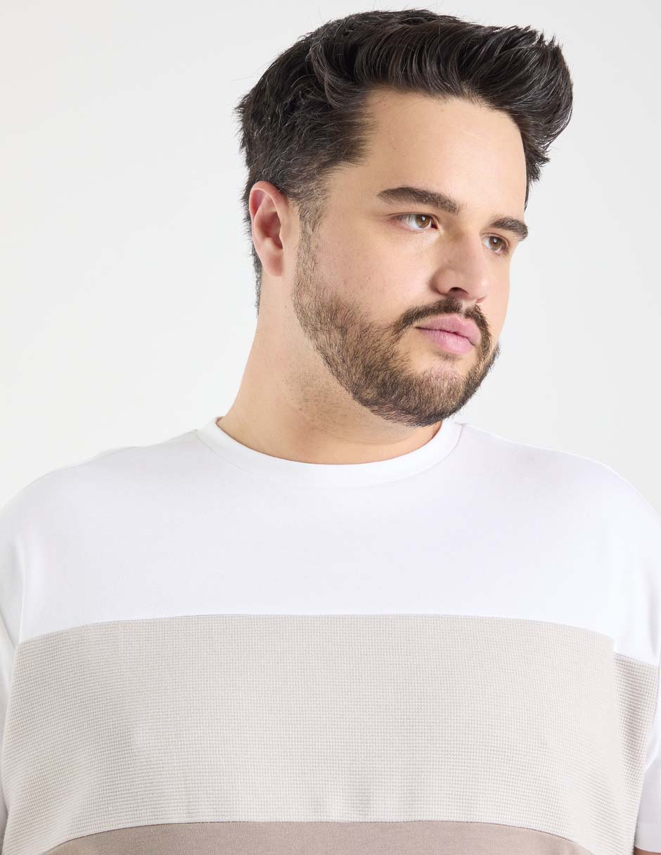 Playera cuello redondo para hombre 4