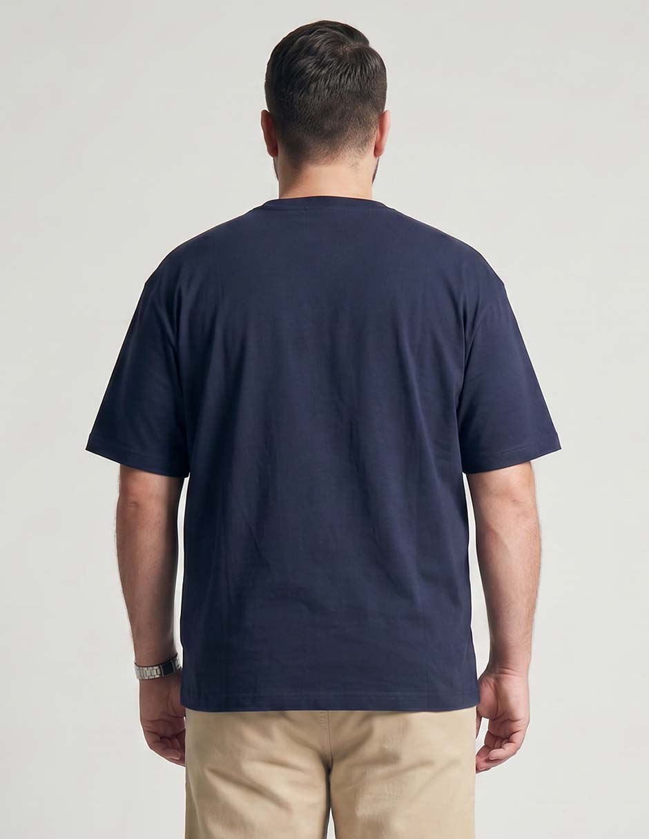 Playera cuello redondo para hombre 2