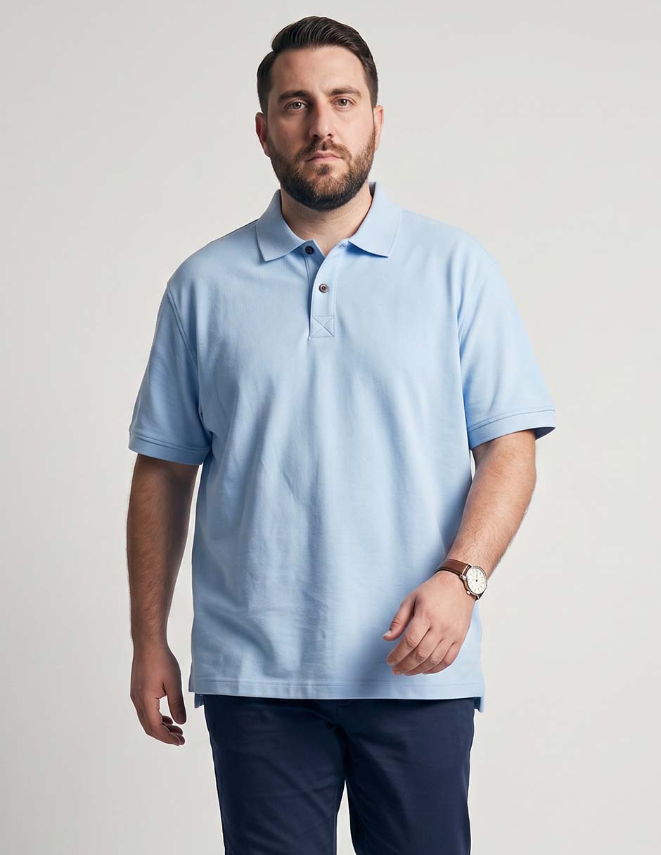 Playera tipo polo para hombre