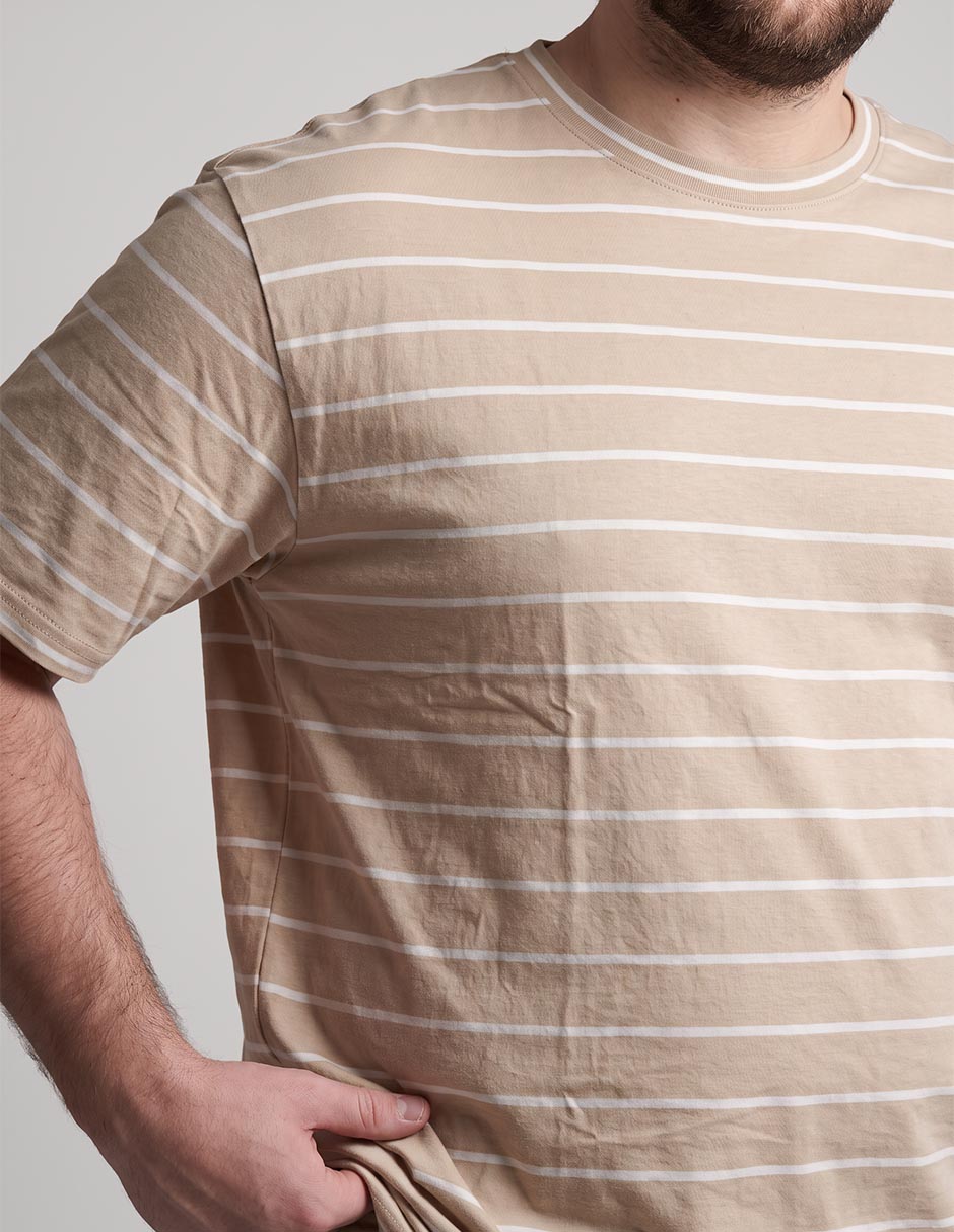 Playera cuello redondo para hombre 2