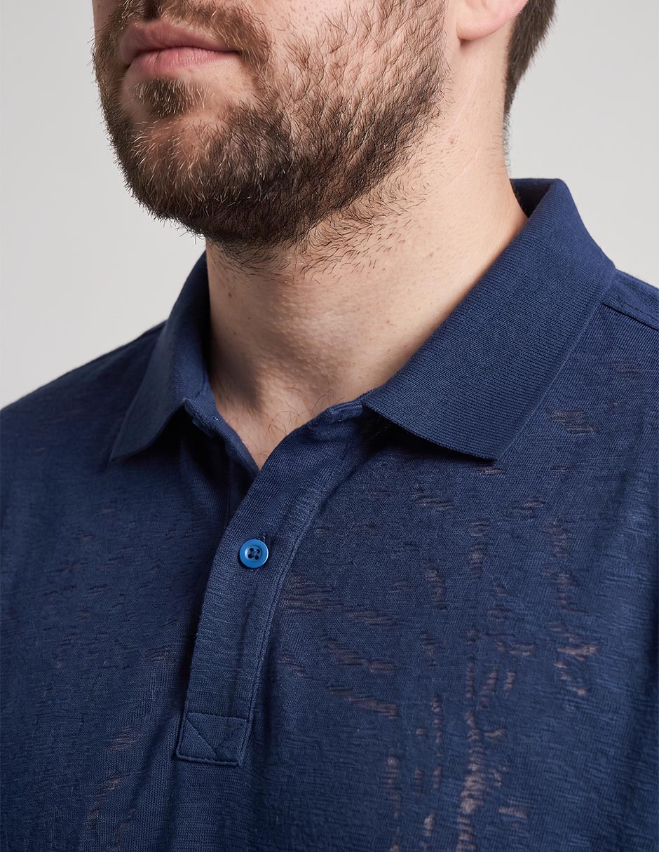 Playera tipo polo para hombre
