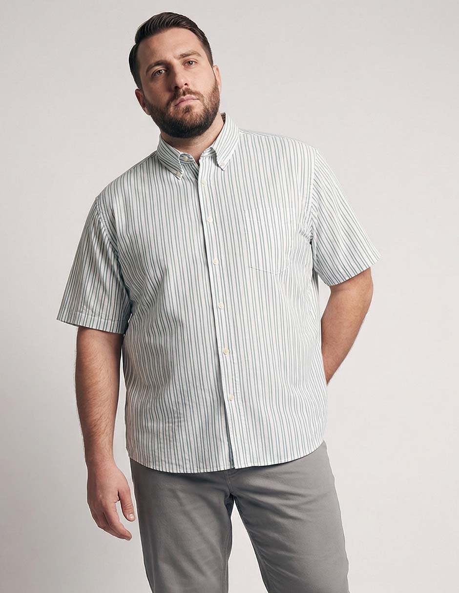 Camisa casual Puroego de algodón manga larga para hombre Camisa casual Puroego de algodón manga larga para hombre