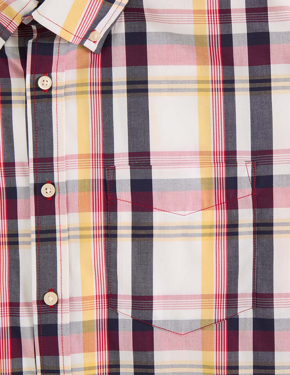 Camisa casual Weekend Plus manga corta para hombre