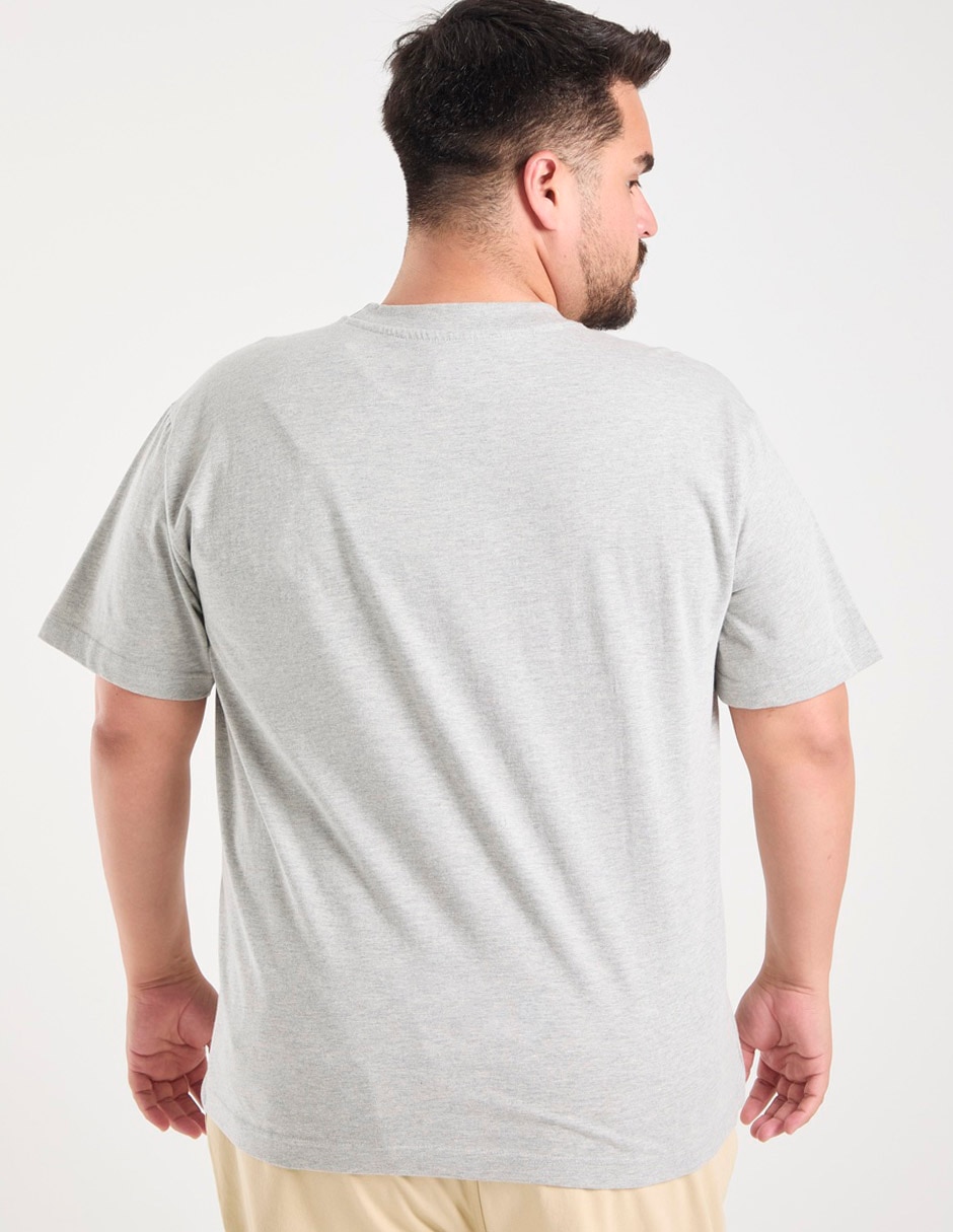 Playera cuello redondo para hombre 2