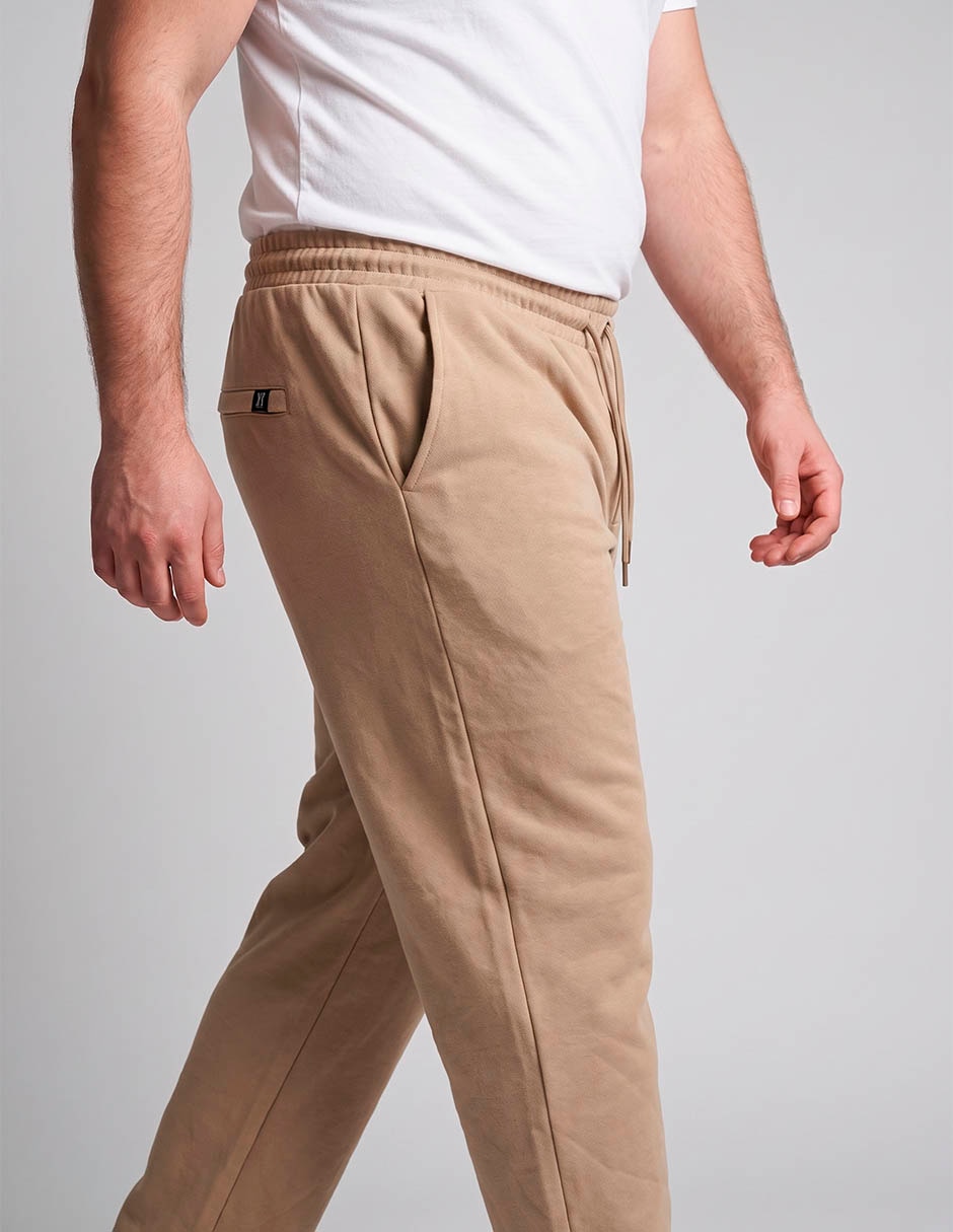 Pantalón casual regular de algodón para hombre 3