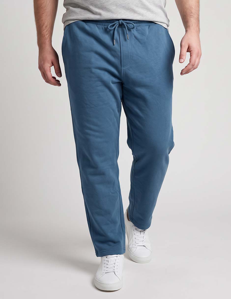 Pantalón casual regular de algodón para hombre
