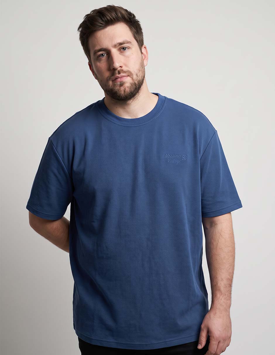 Playera cuello redondo para hombre