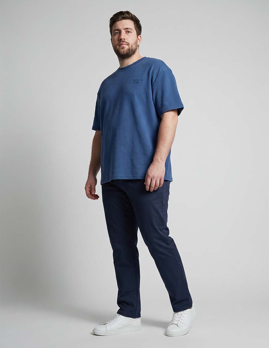 Playera cuello redondo para hombre 2