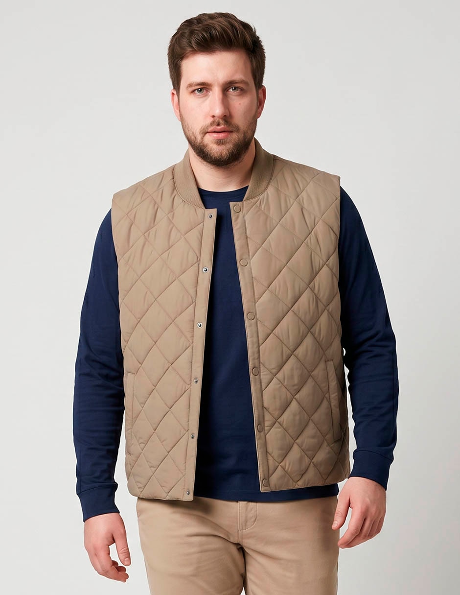Chaleco capitonado para hombre