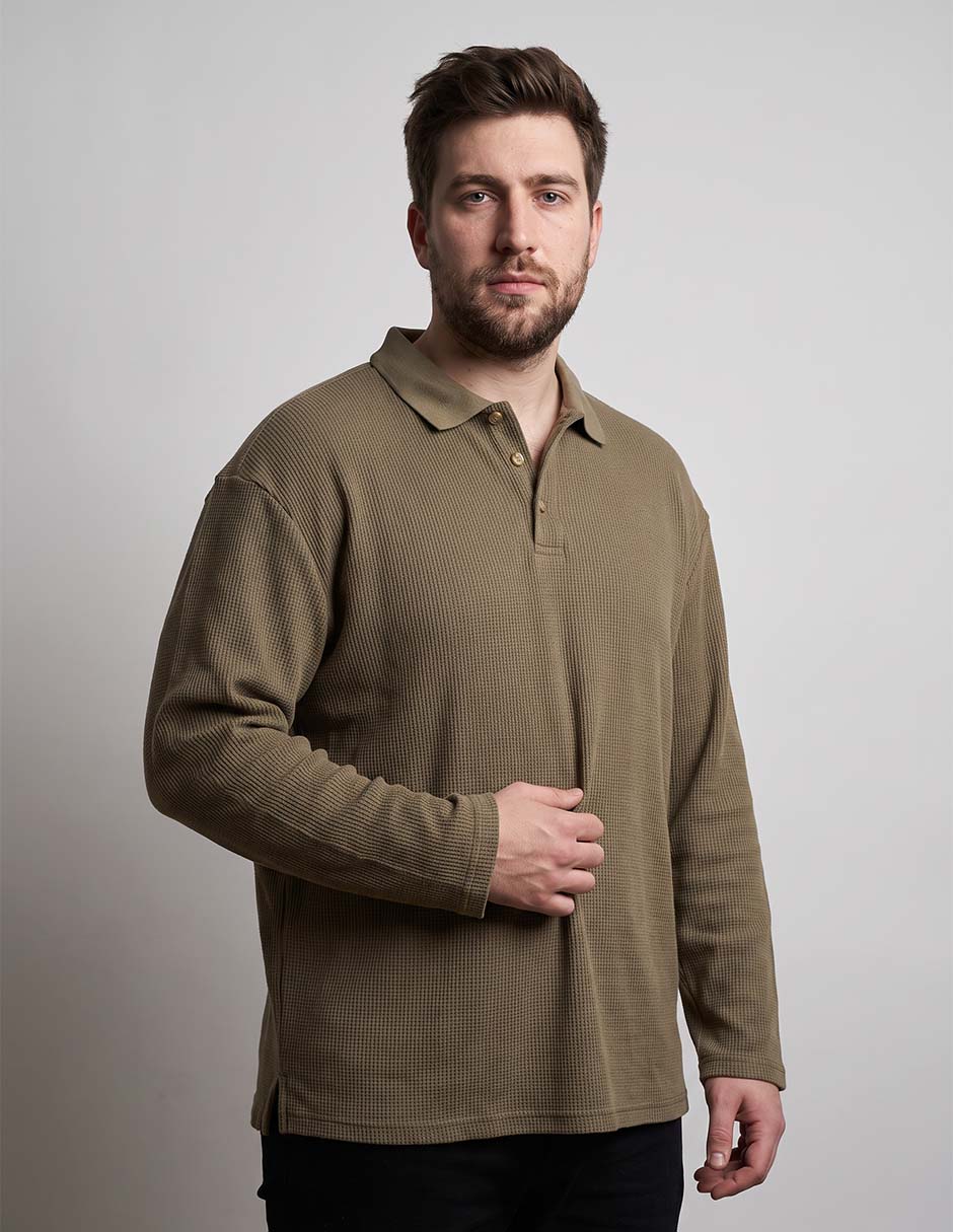Playera cuello polo para hombre