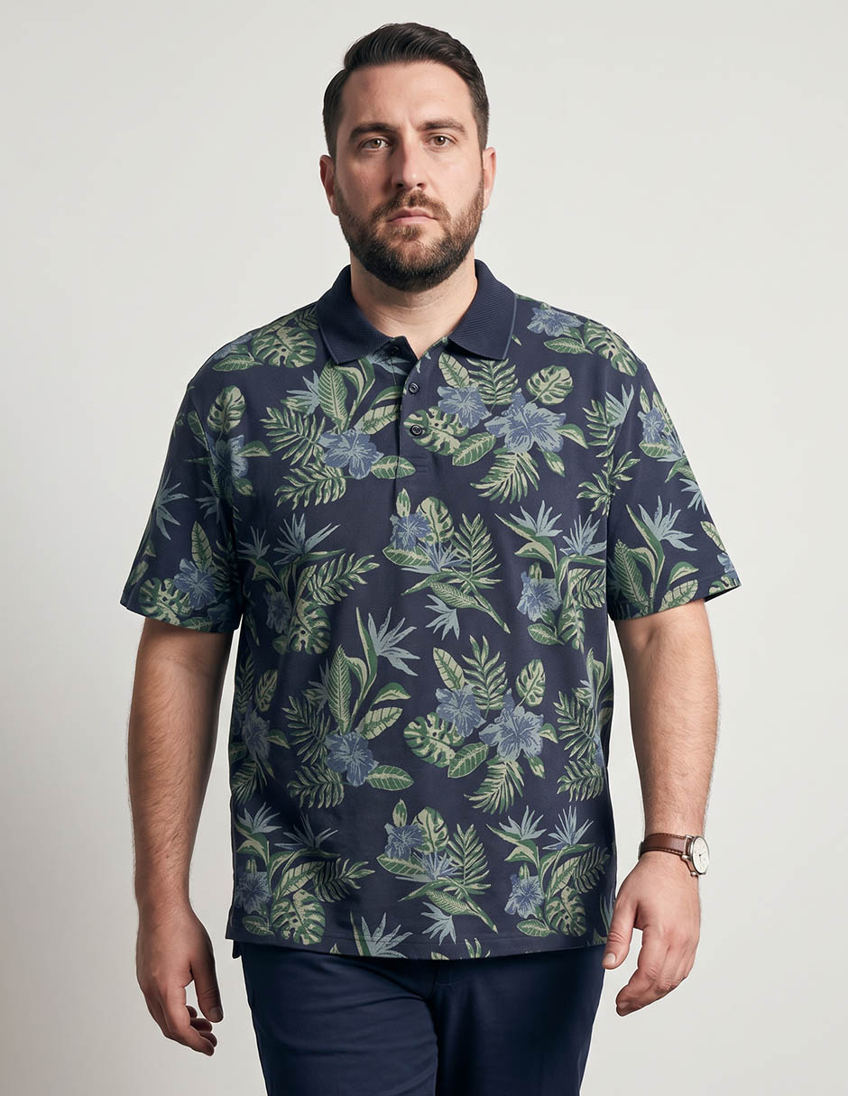 Playera cuello polo para hombre
