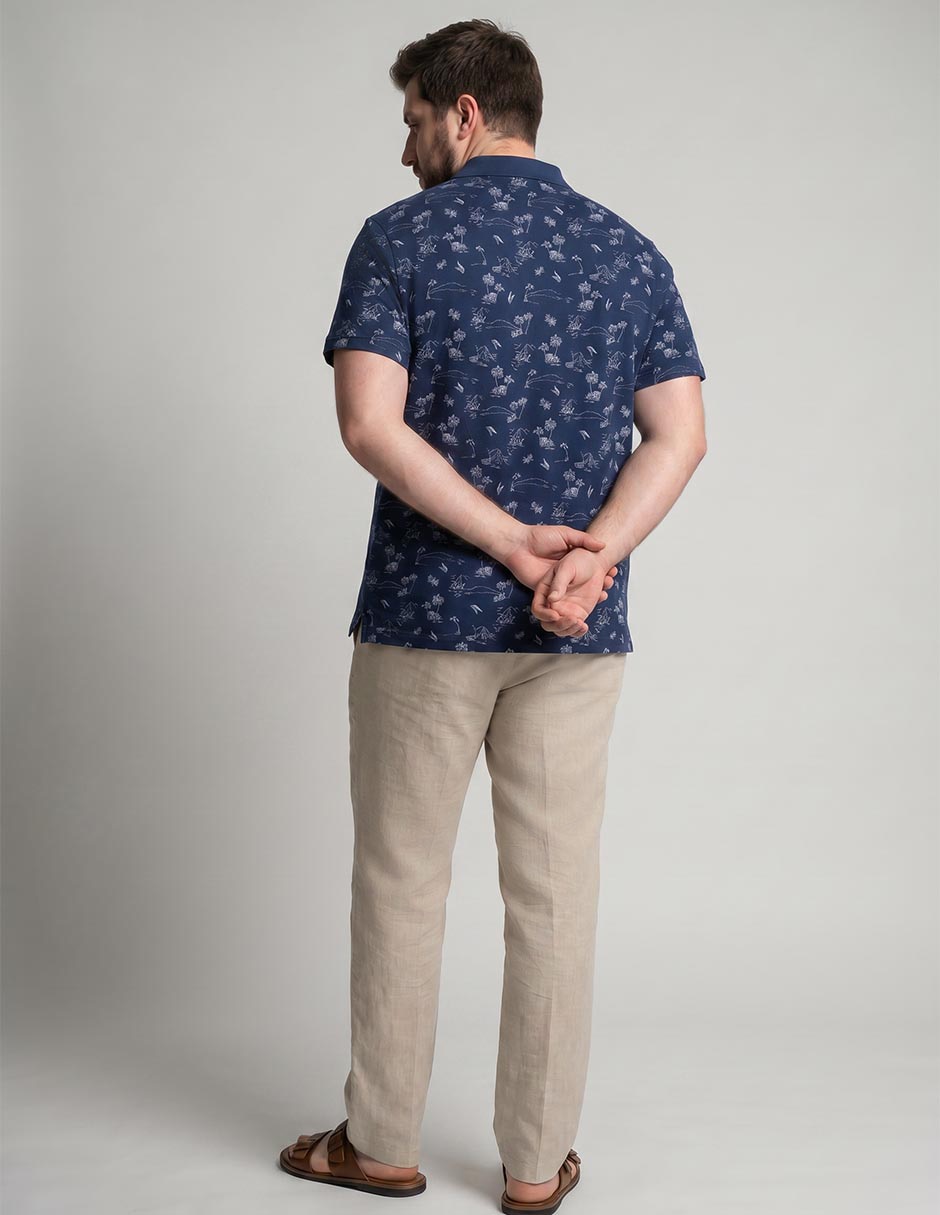 Playera cuello polo para hombre 2
