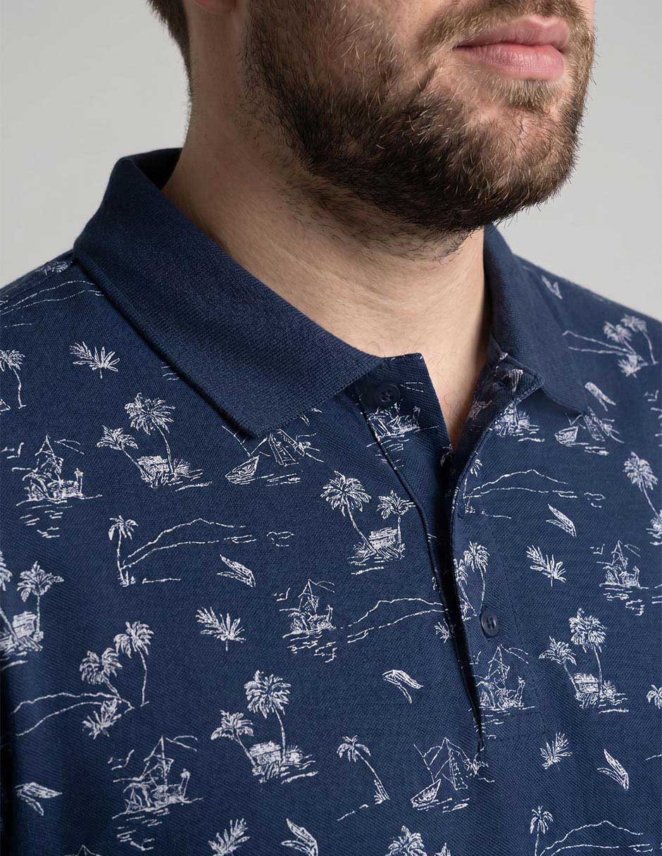 Playera cuello polo para hombre 3