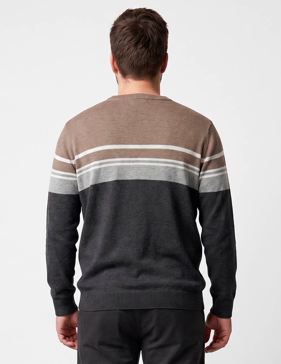 Suéter cuello redondo para hombre 2