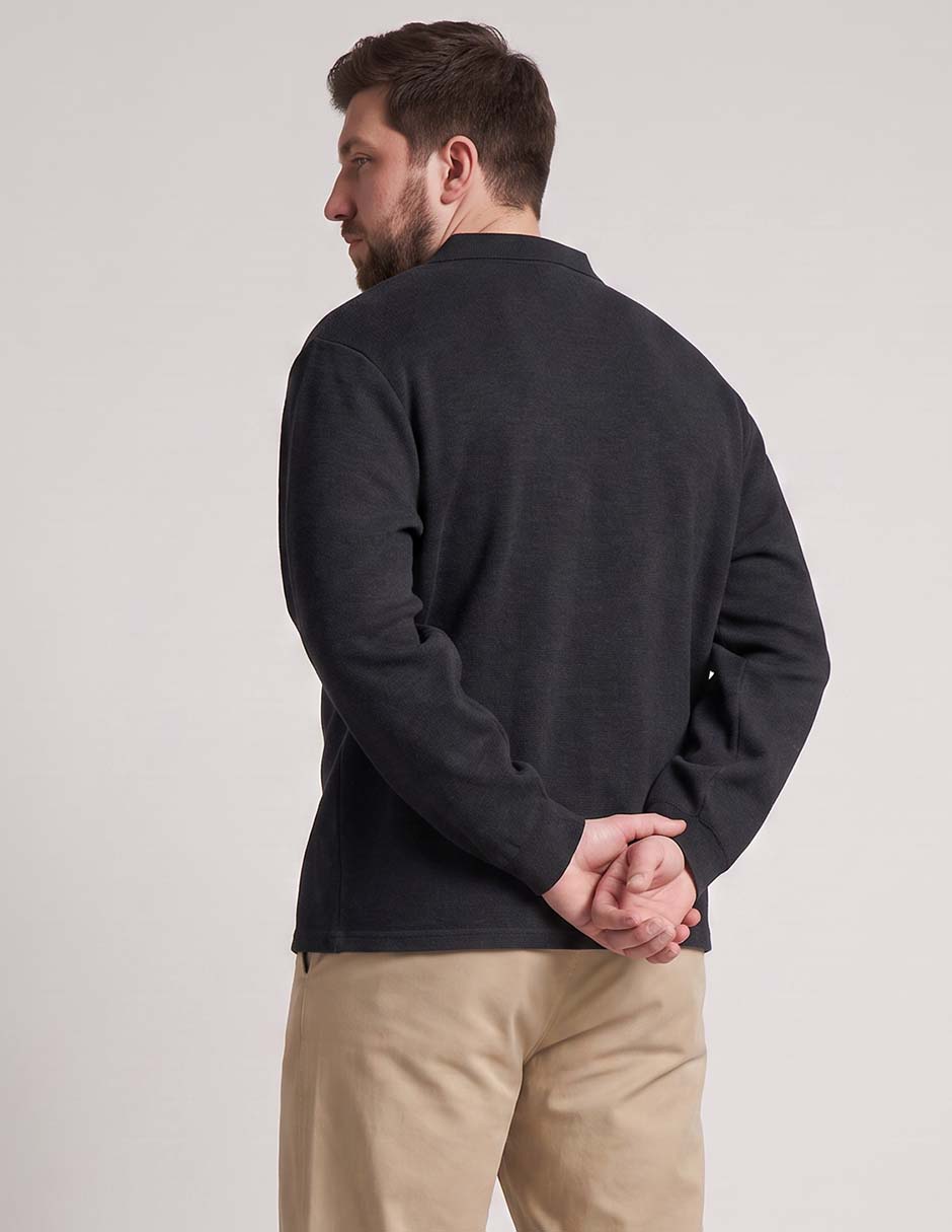 Suéter cuello con cierre para hombre 2