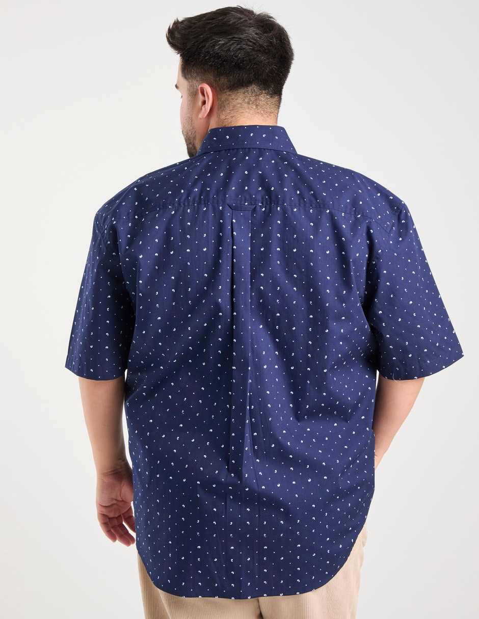 Camisa casual manga al codo para hombre 2
