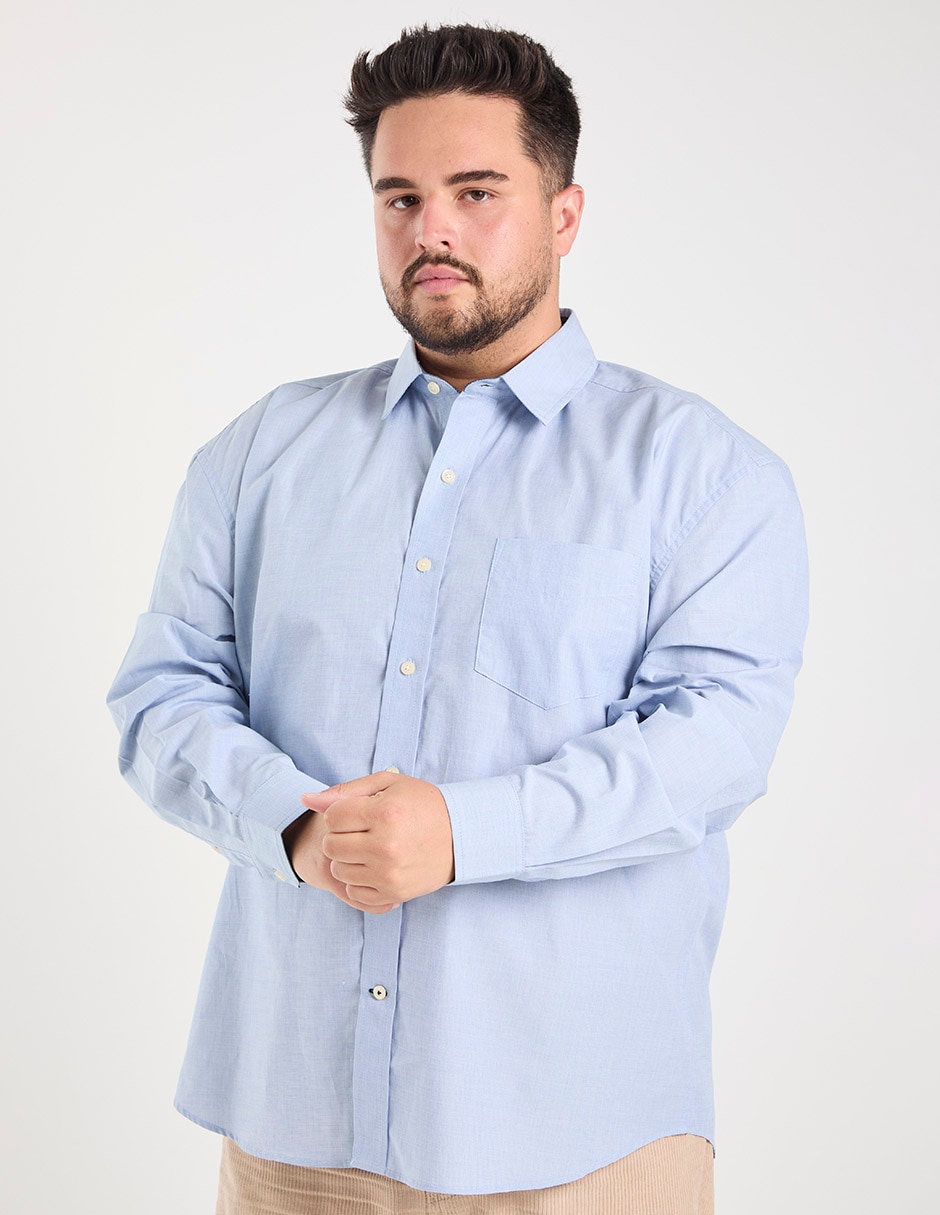 Camisa casual manga larga para hombre Camisa casual manga larga para hombre