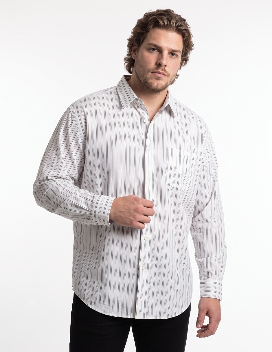 Camisa casual manga larga para hombre Camisa casual manga larga para hombre