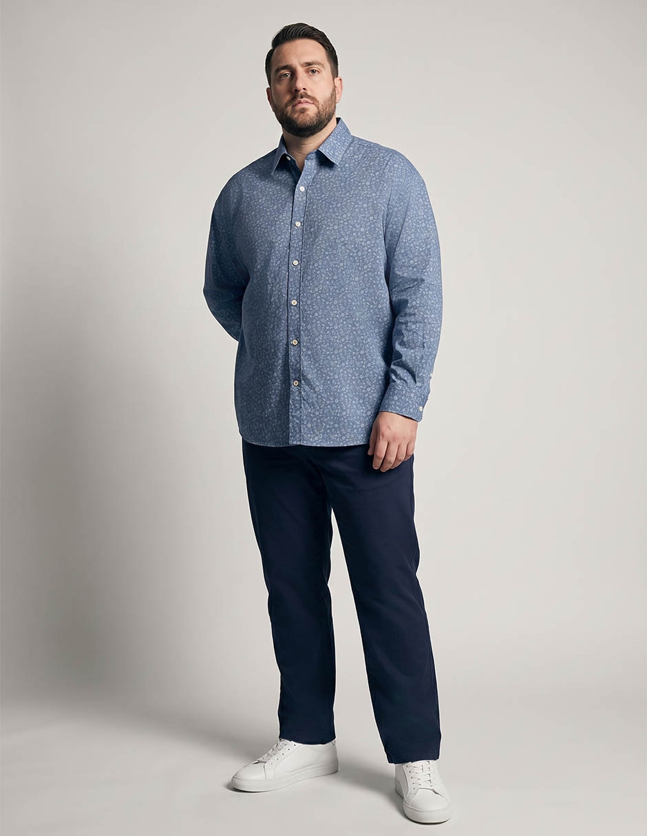 Camisa casual manga larga para hombre Camisa casual manga larga para hombre