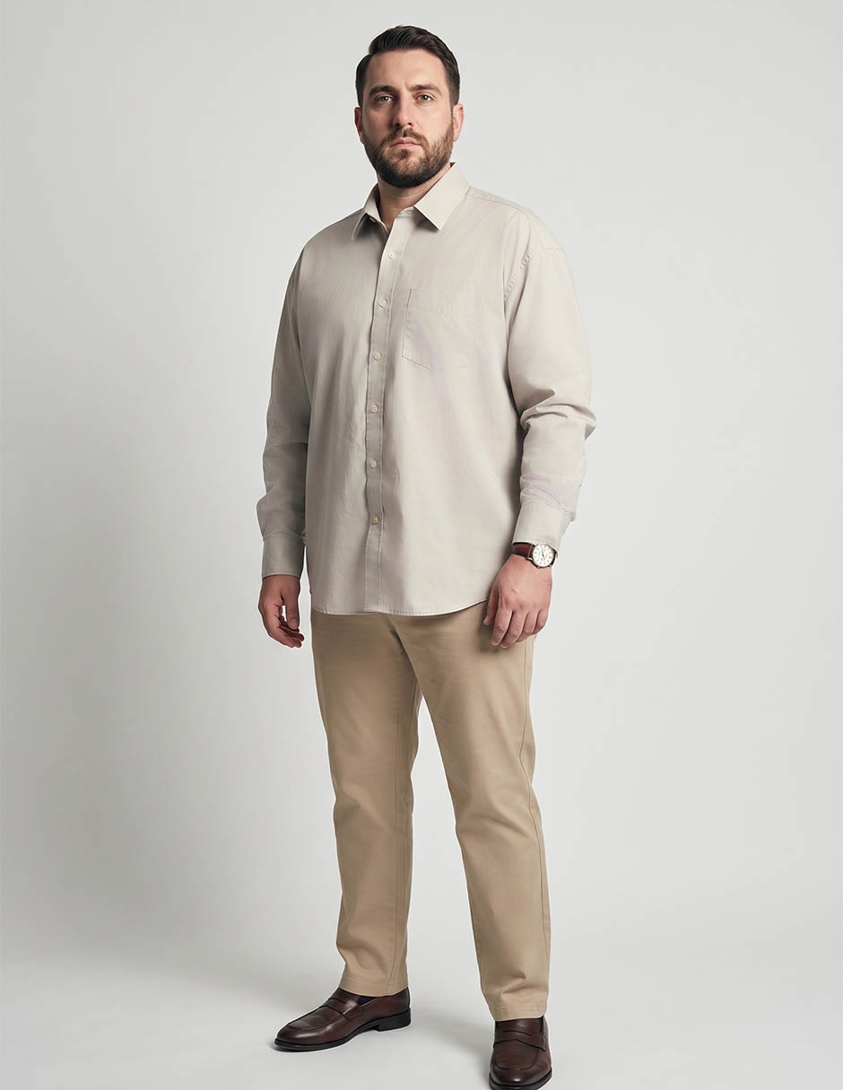 Camisa casual manga larga para hombre Camisa casual manga larga para hombre