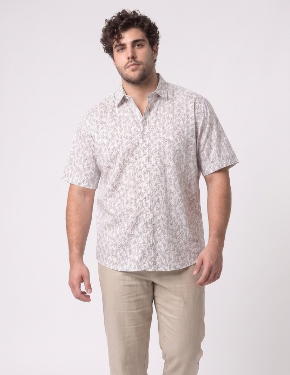 Camisa casual manga corta para hombre Camisa casual manga corta para hombre