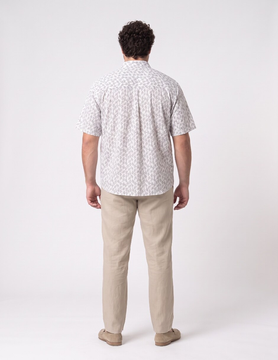 Camisa casual manga corta para hombre 2