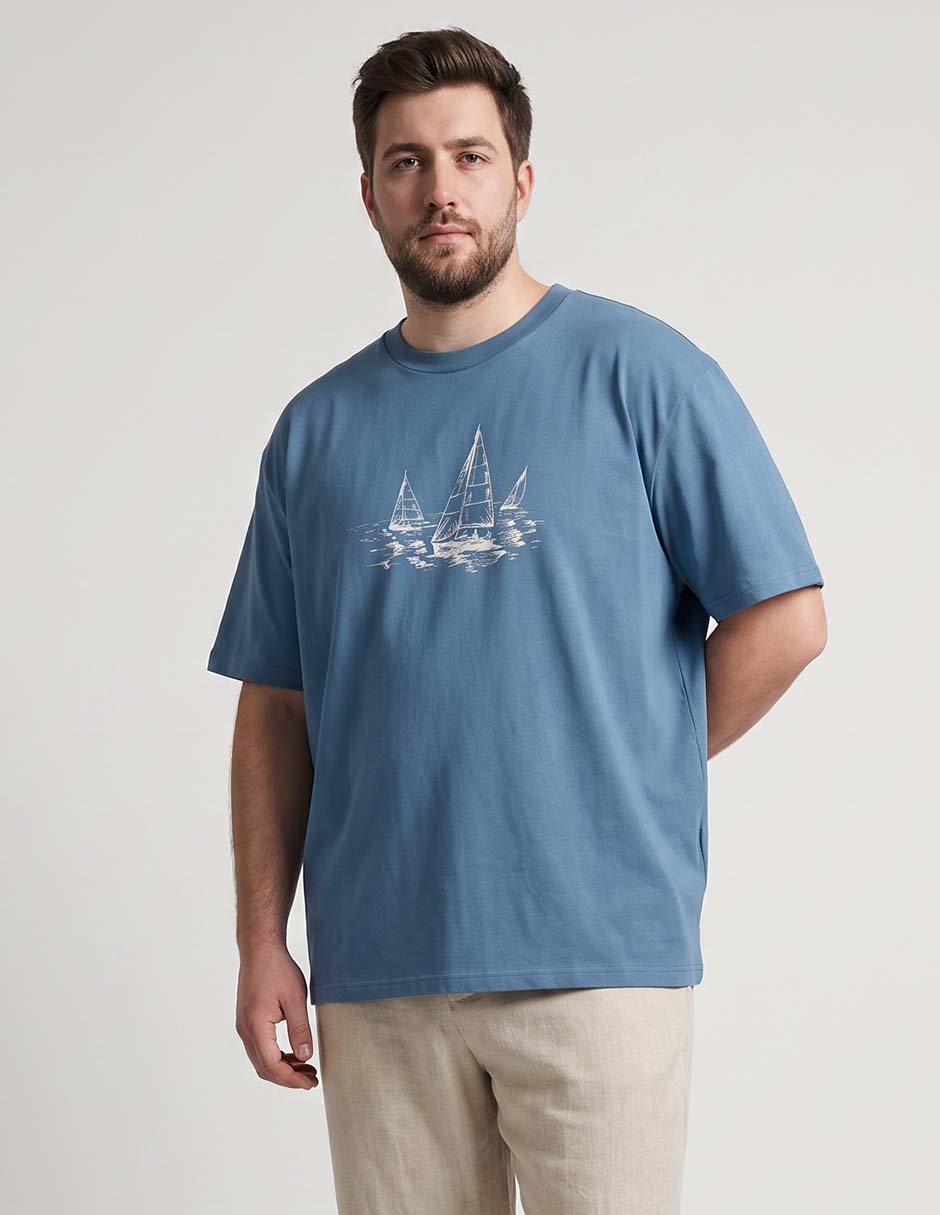 Playera cuello redondo para hombre Playera cuello redondo para hombre