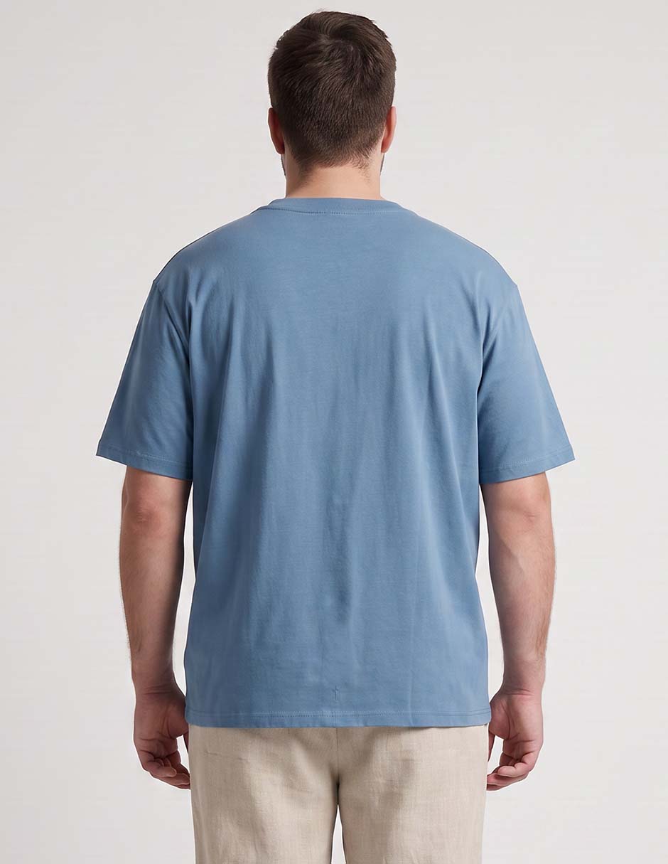 Playera cuello redondo para hombre 2