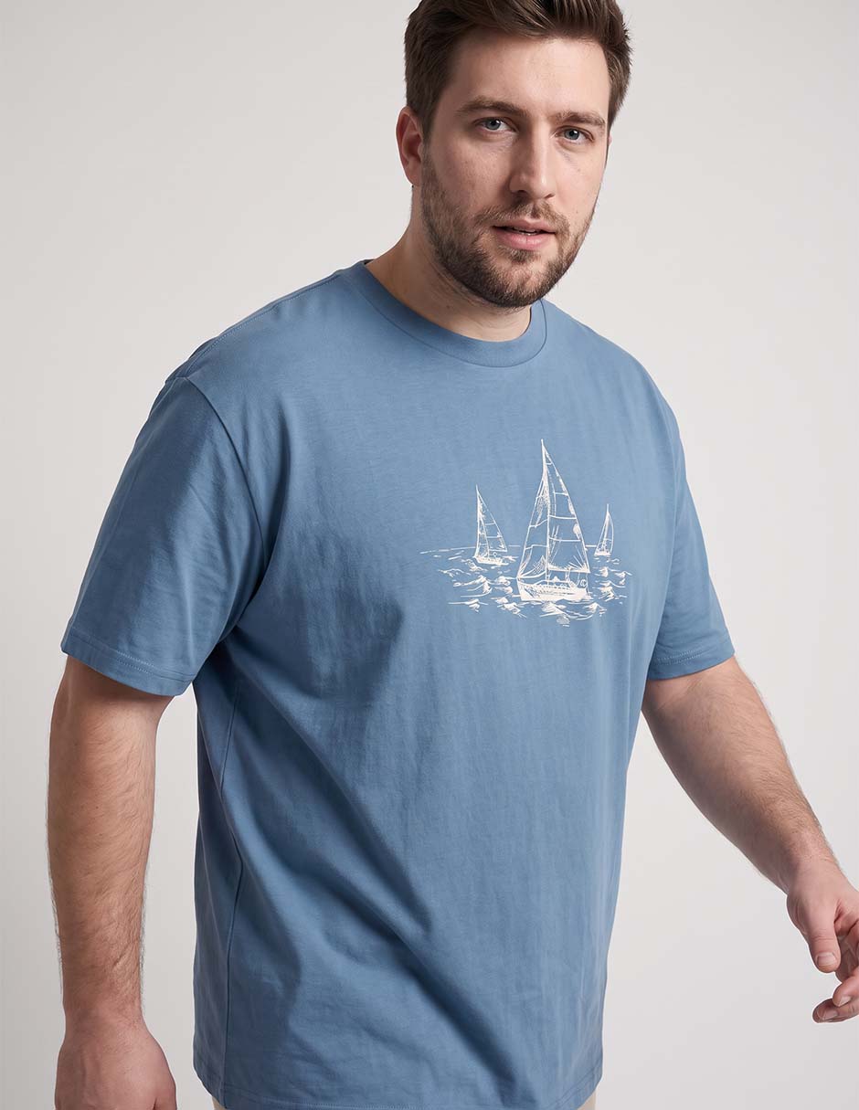 Playera cuello redondo para hombre 3